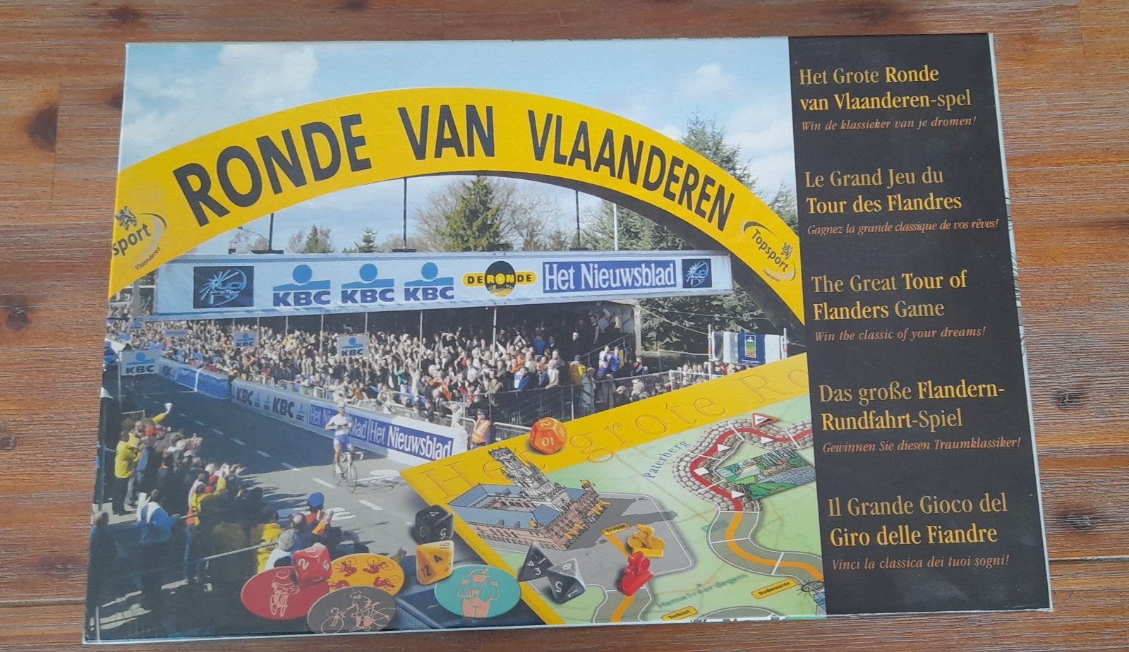 Het Grote Ronde van Vlaanderen-spel, Ophalen of Verzenden, Zo goed als nieuw