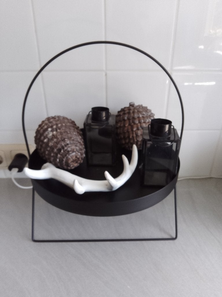 etagere evt. met decoratie, Huis en Inrichting, Woonaccessoires | Etagères, Ophalen of Verzenden, Zo goed als nieuw
