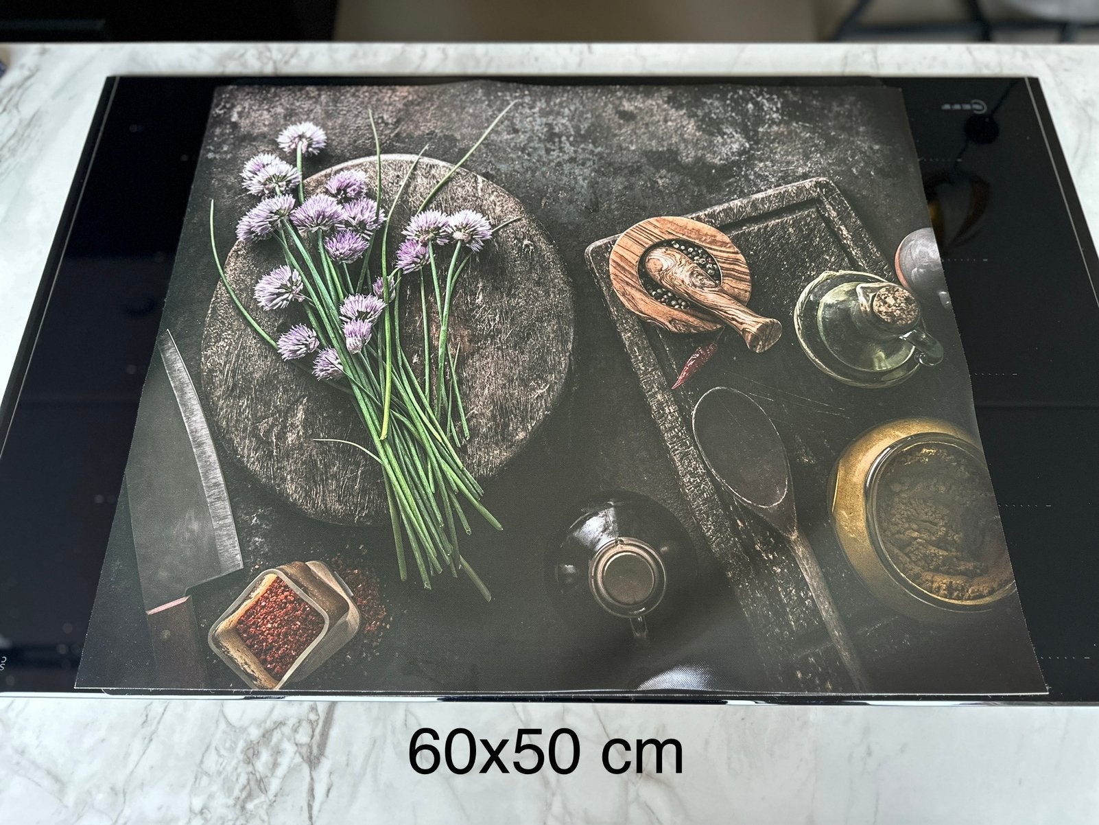 Inductie / kookplaat beschermer NIEUW 60x50 cm, Overige typen, Nieuw, Ophalen of Verzenden, Meerkleurig