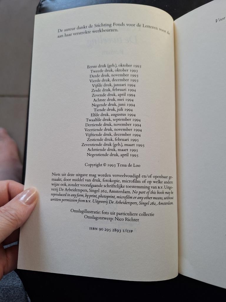 Tessa de Loo - De tweeling nieuw, Ophalen of Verzenden