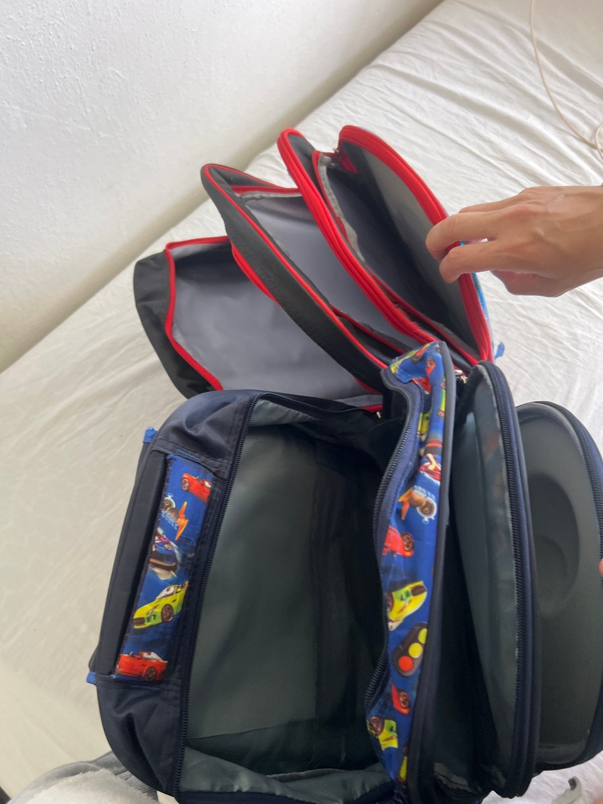 Spiderman rugzakken - set van 2, Ophalen, Gebruikt, Disney of Dora, 25 tot 40 cm