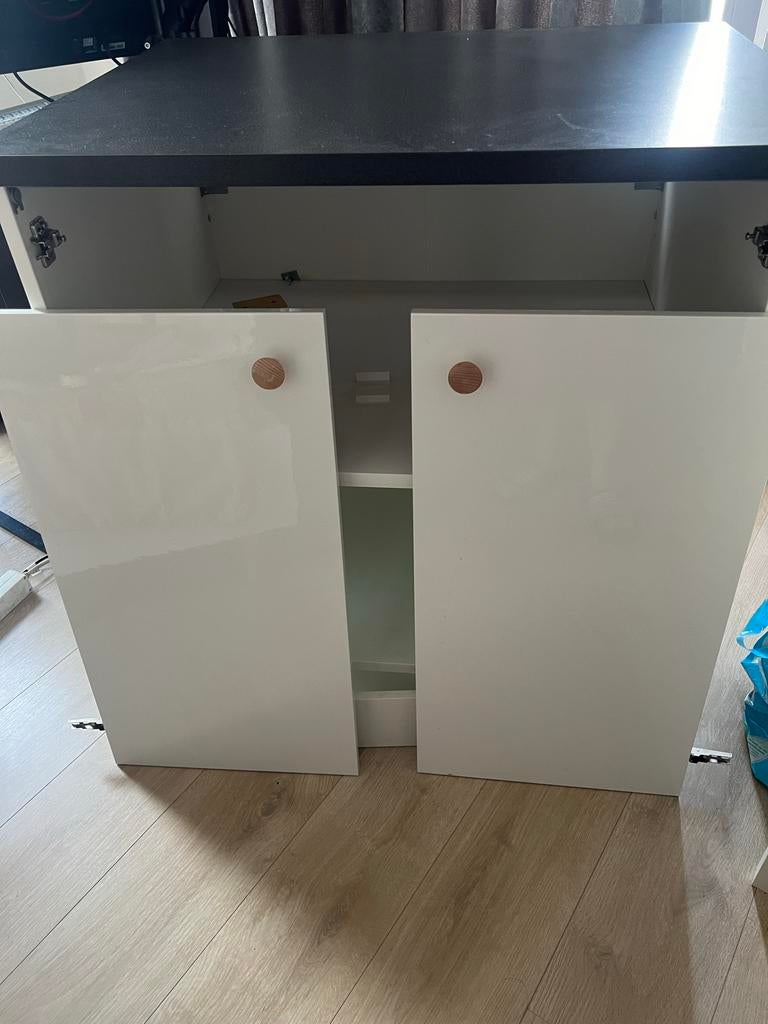 Compact Keukenblok met Opbergruimte, Ophalen, 50 tot 100 cm, Zo goed als nieuw, 50 tot 75 cm