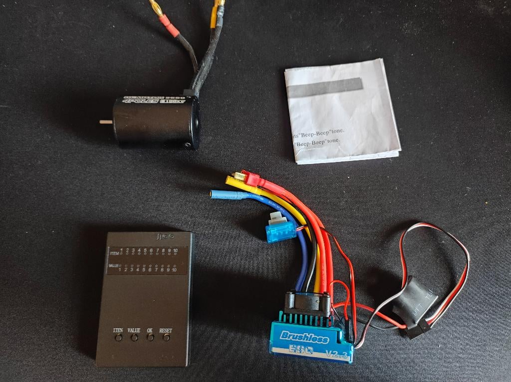 60A 3100KV Brushless motor  + ESC combo, Elektro, Nieuw, Ophalen of Verzenden, Schaal 1:10