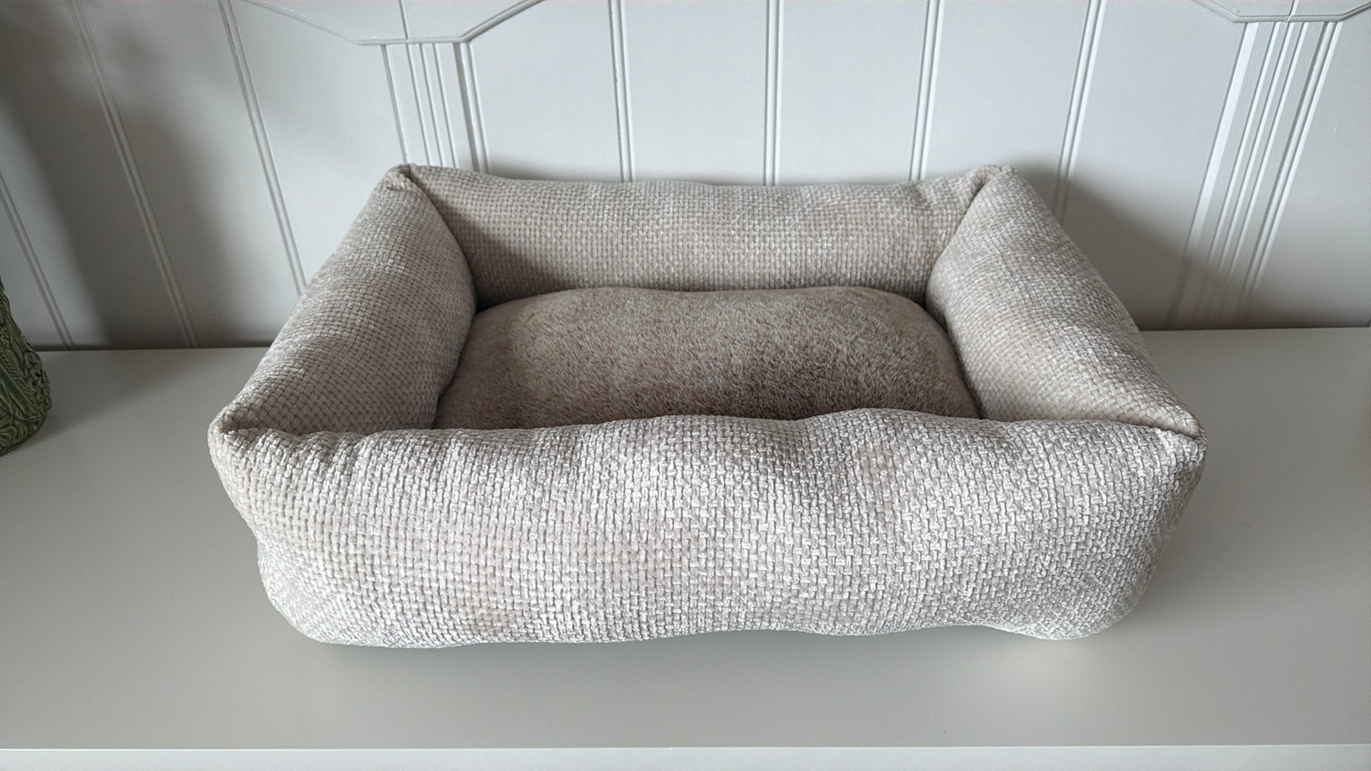 Beige nieuwe dierenmand, Dieren en Toebehoren, Ophalen of Verzenden, Nieuw, Pluche