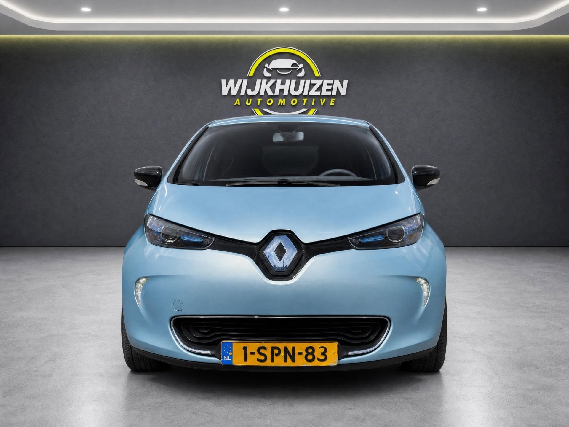 Renault ZOE Q210 Zen Quickcharge 22 kWh (ex Accu) met 87 % S, Stof, Gebruikt, 22 kWh, Blauw