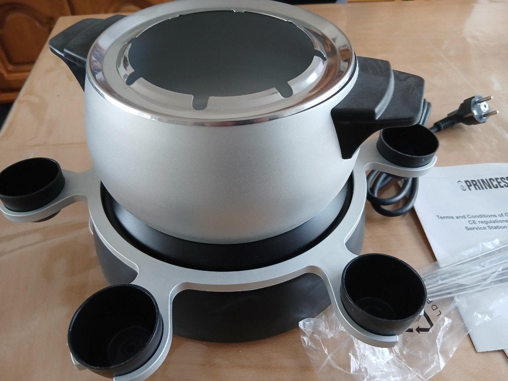 Nieuw Princess Fondueset - Compleet en Ongebruikt, Ophalen of Verzenden, Nieuw, Elektrisch, Fondueset