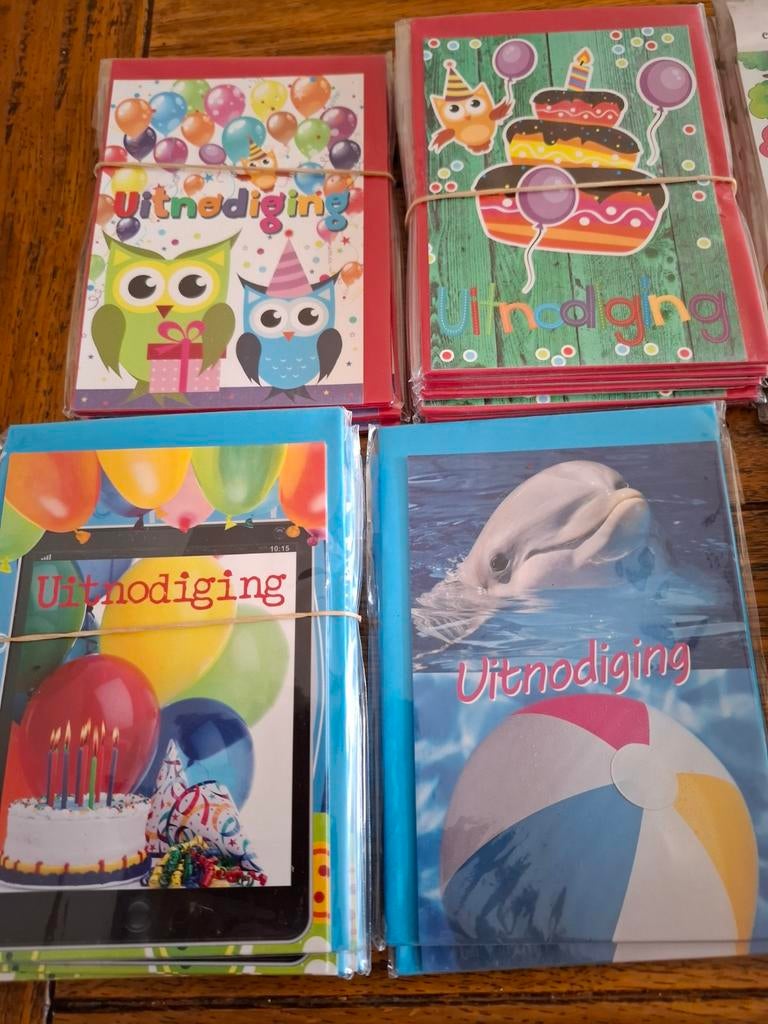 45 pakjes uitnodiging pakjes, Diversen, Ophalen of Verzenden