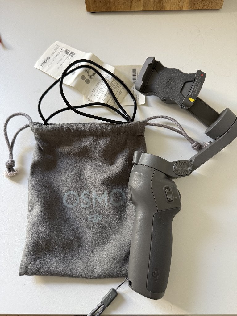 DJI Osmo Mobile 3 Gimbal – In perfecte staat (met hoes!), 125 cm of minder, Overige typen, DJI, Ophalen of Verzenden