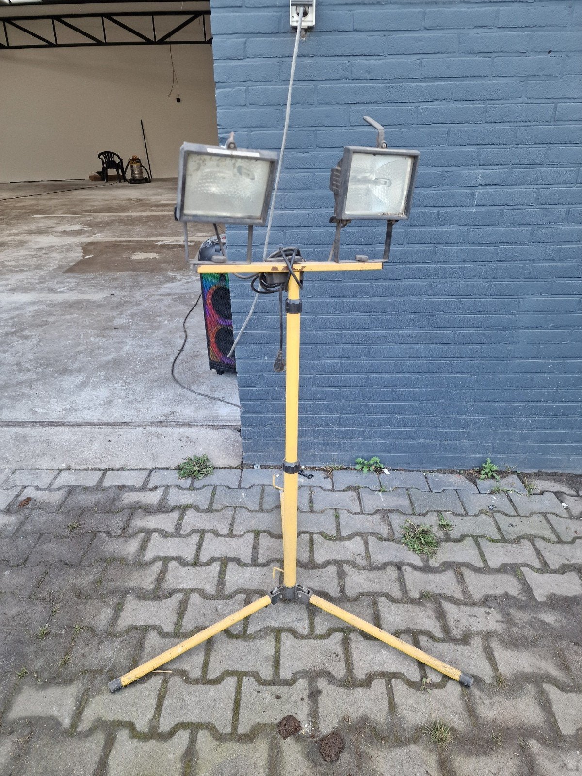 Bouwlamp 2 in 1, Ophalen of Verzenden, 500 watt of meer, Lamp