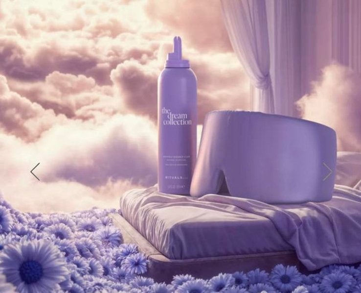 Rituals Dream Collection foam & slaapmasker 😴🌙💜 nieuw!, Ophalen of Verzenden, Nieuw, Bad & Douche