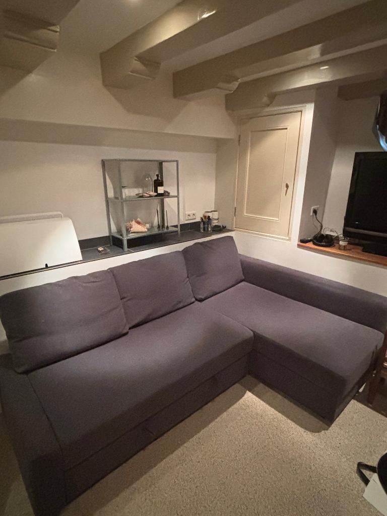 IKEA Friheten slaapbank, Ophalen, 100 tot 125 cm, Hoekbank, Driepersoons