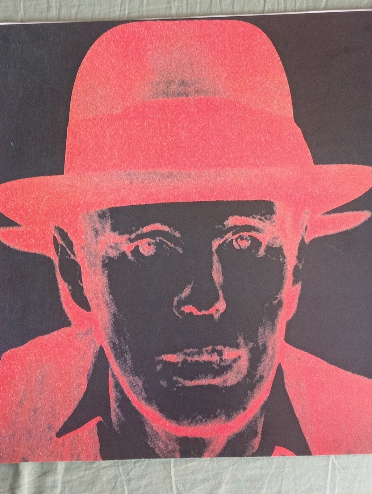 Andy Warhol print Joseph Beuys pop Art, Ophalen of Verzenden