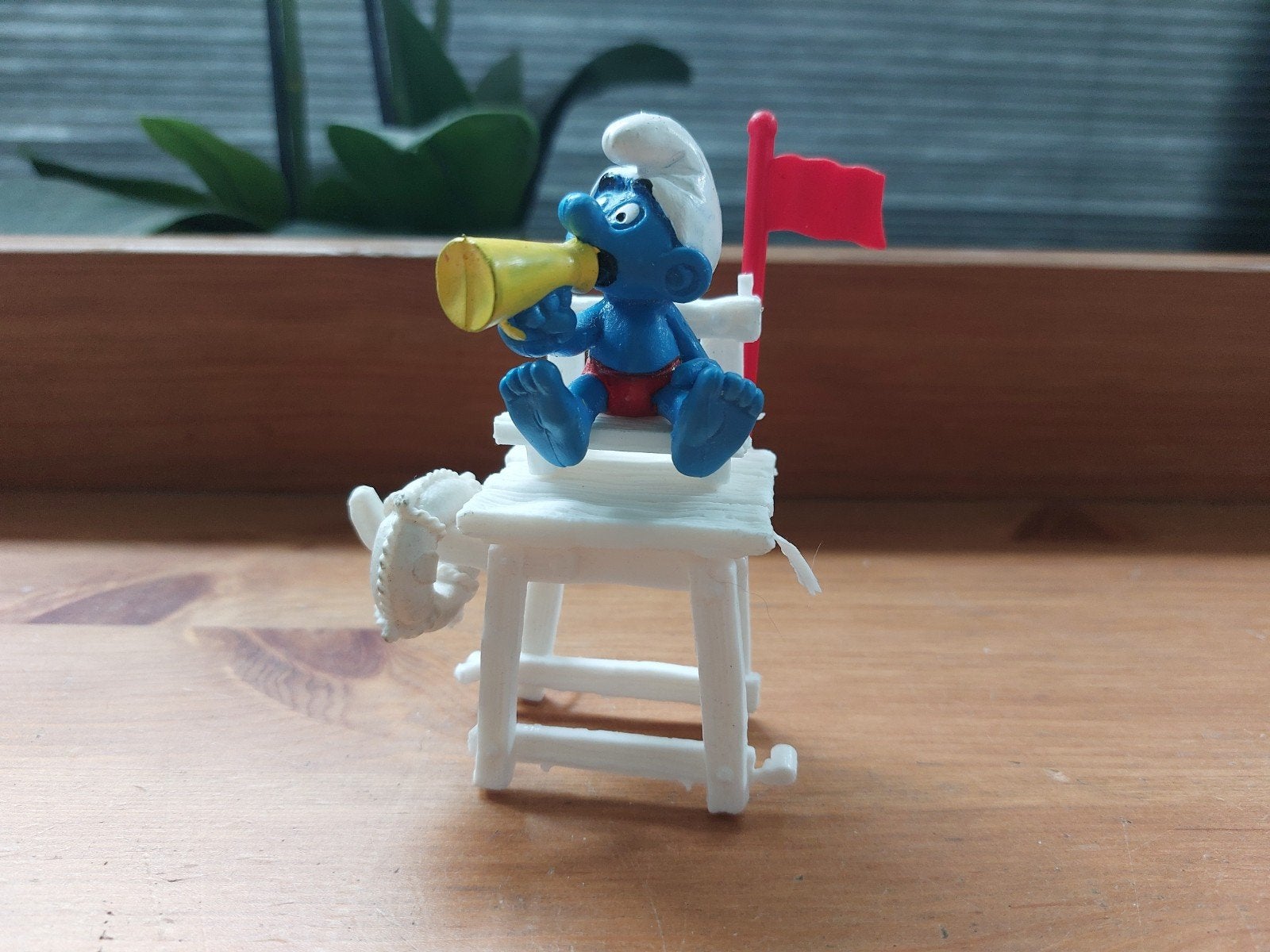 Levensredder smurf strandwacht 40242 De Smurfen, Verzamelen, Smurfen, Ophalen of Verzenden