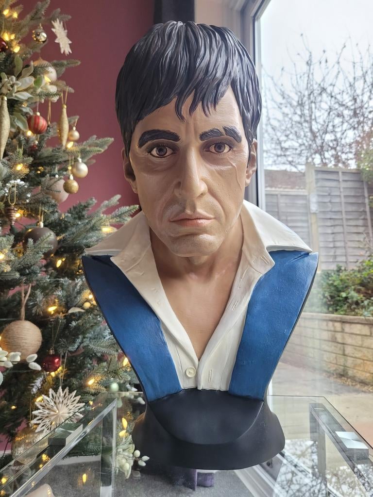 Life-Size Tony Montana Scarface Bust Sideshow Limited /150, Verzamelen, Ophalen of Verzenden, Zo goed als nieuw
