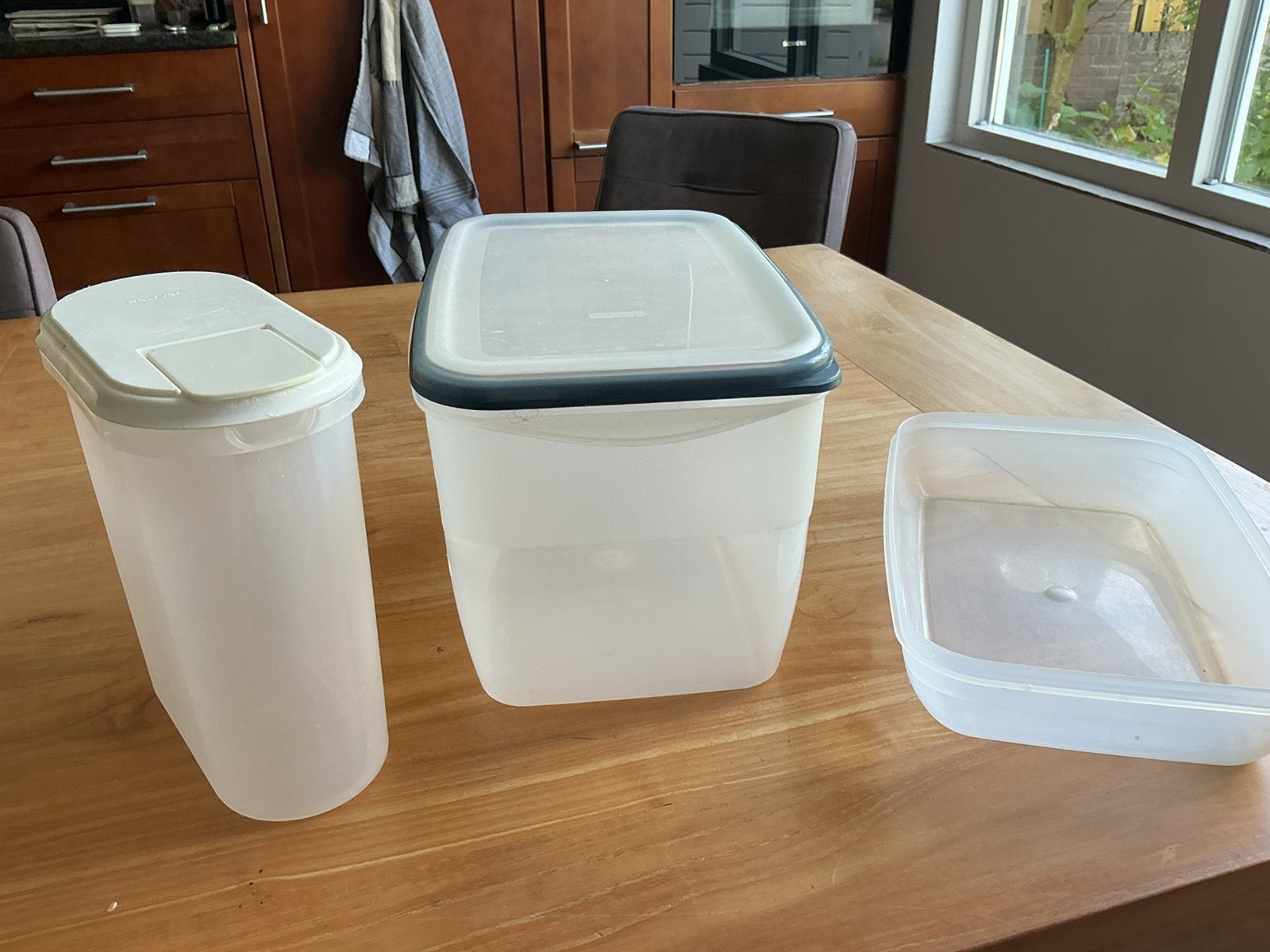 Curver - 3 opbergbakken - in goede staat, Huis en Inrichting, Ophalen of Verzenden, Gebruikt