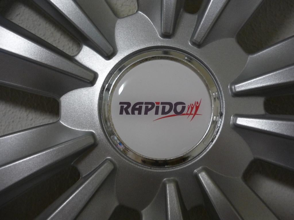Rapido doming naafstickers caravan en camper 3D, Epoxy, Verzenden, Nieuw, Overige typen