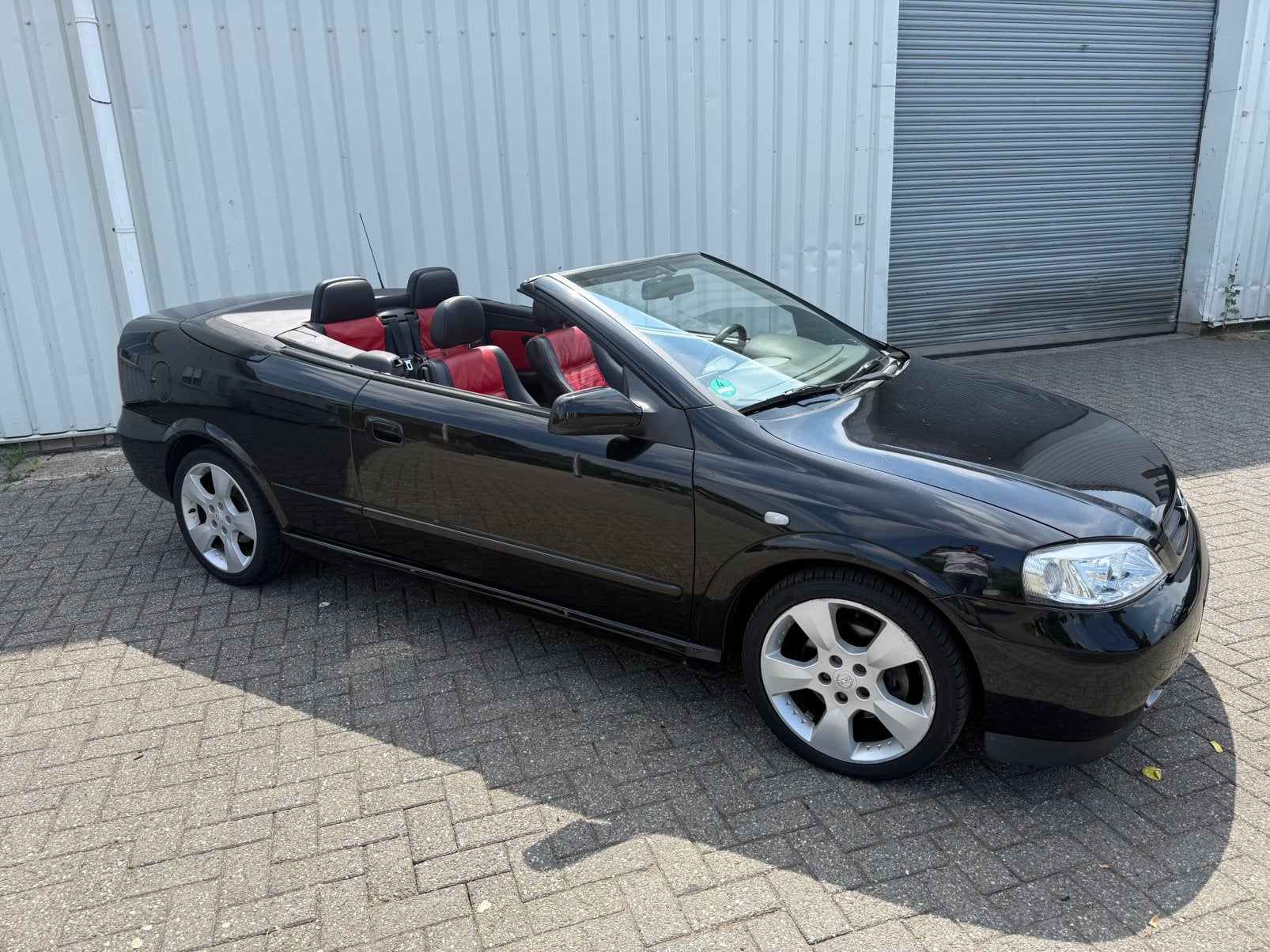Opel Astra G Cabrio  Linea Rossa, Cabriolet, Zwart, Leder, Overige kleuren