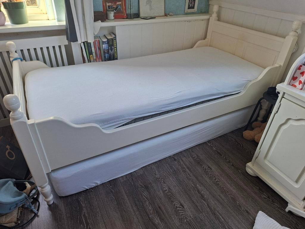 Eenpersoons bed, Ophalen, Gebruikt, Eenpersoons, 90 cm