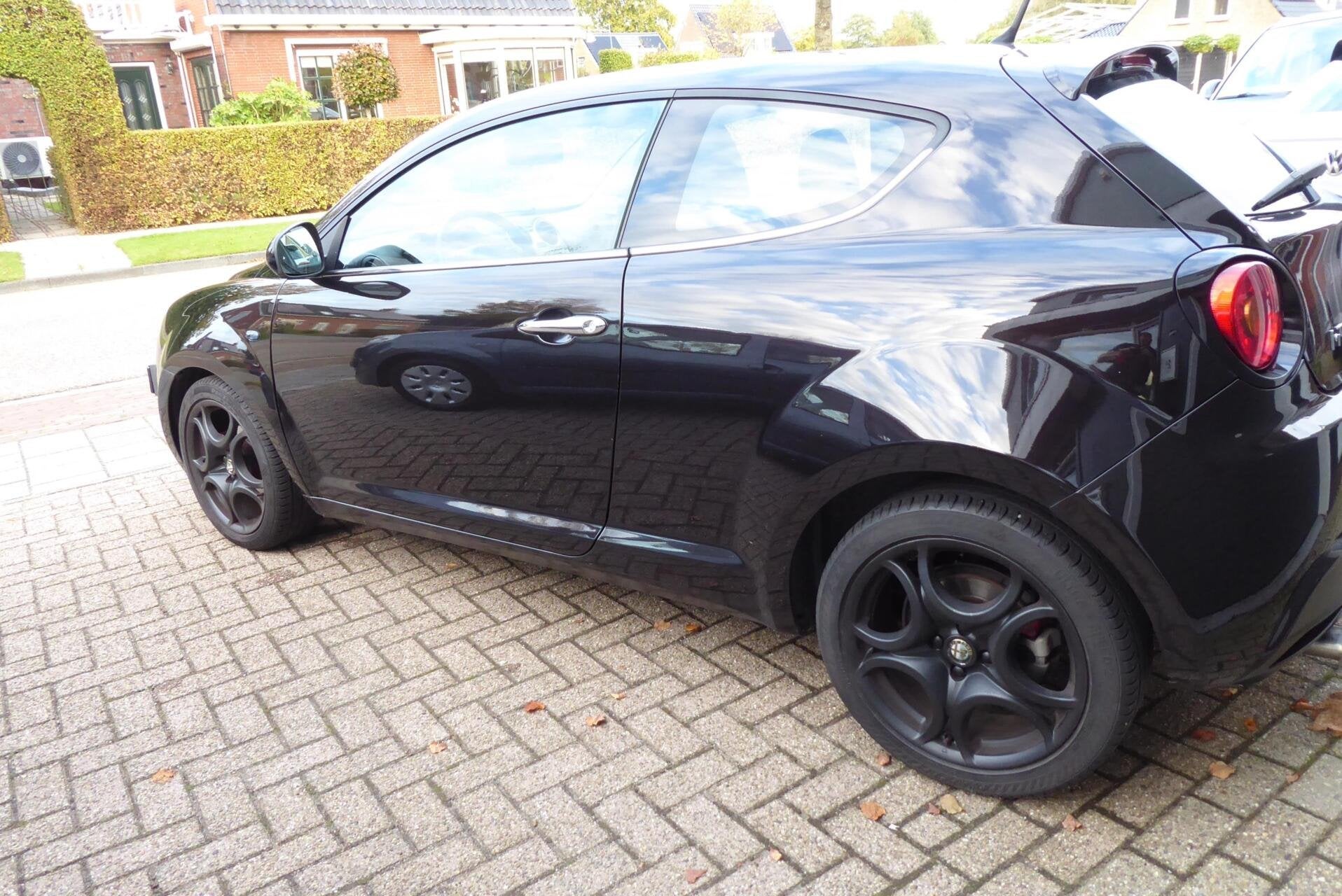 Alfa Romeo MiTo 1.4 Distinctive inruil koopje, lees tekst, Auto's, Voorwielaandrijving, Euro 5, Gebruikt, Zwart