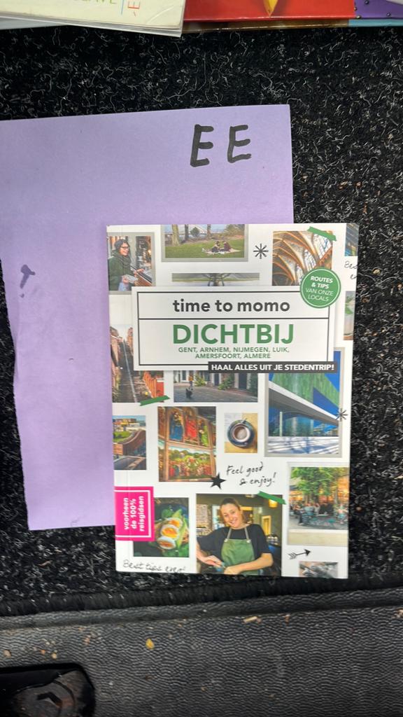Time to momo Dichtbij: Gent, Arnhem, Nijmegen, Luik, Amersfo, Overige merken, Ophalen of Verzenden, Zo goed als nieuw, Reisgids of -boek