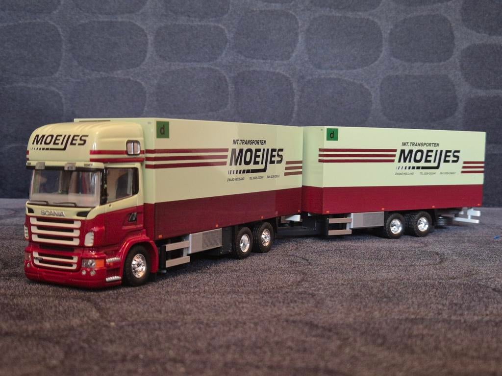 Tekno | Scania R380 | Moeijes, Hobby en Vrije tijd, Modelauto's | 1:50, Ophalen of Verzenden, Zo goed als nieuw, Bus of Vrachtwagen