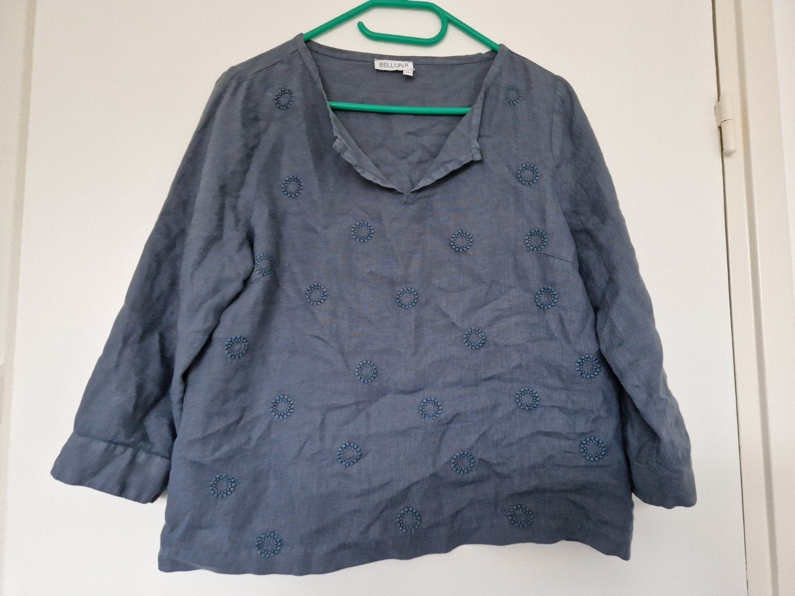 Blouse truitje Belluna maat S, Blauw, Belluna, Ophalen of Verzenden, Zo goed als nieuw