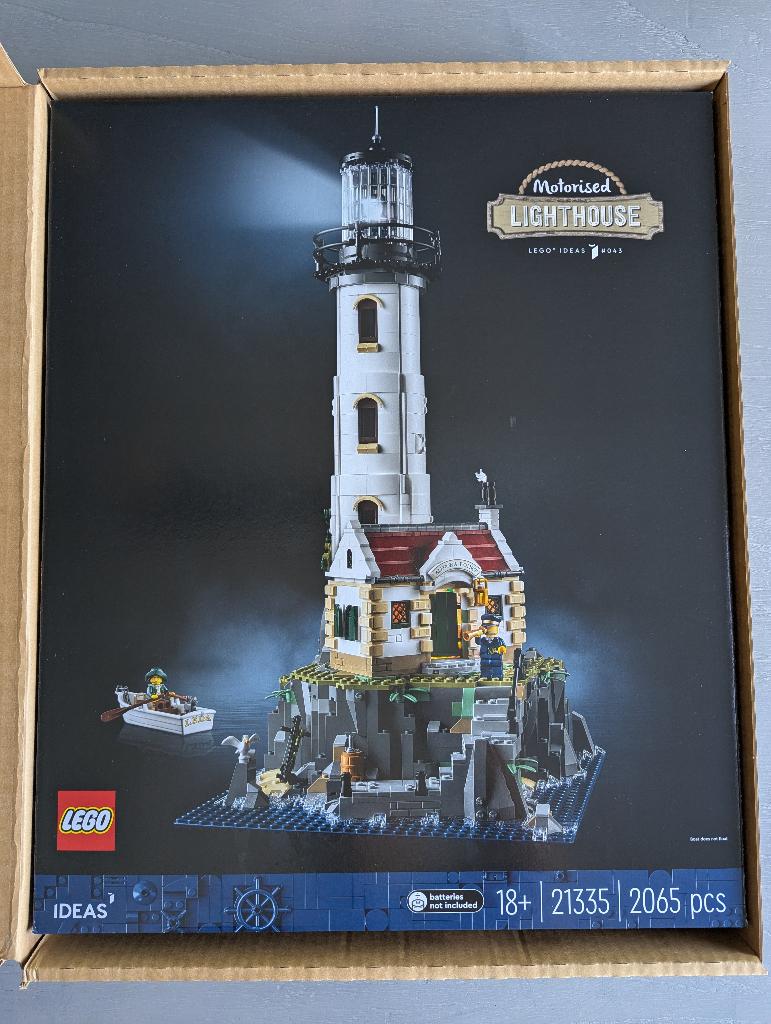 LEGO 21335 - Gemotoriseerde vuurtoren (Ideas) – Nieuw!, Nieuw, Ophalen of Verzenden, Ideas, Complete set