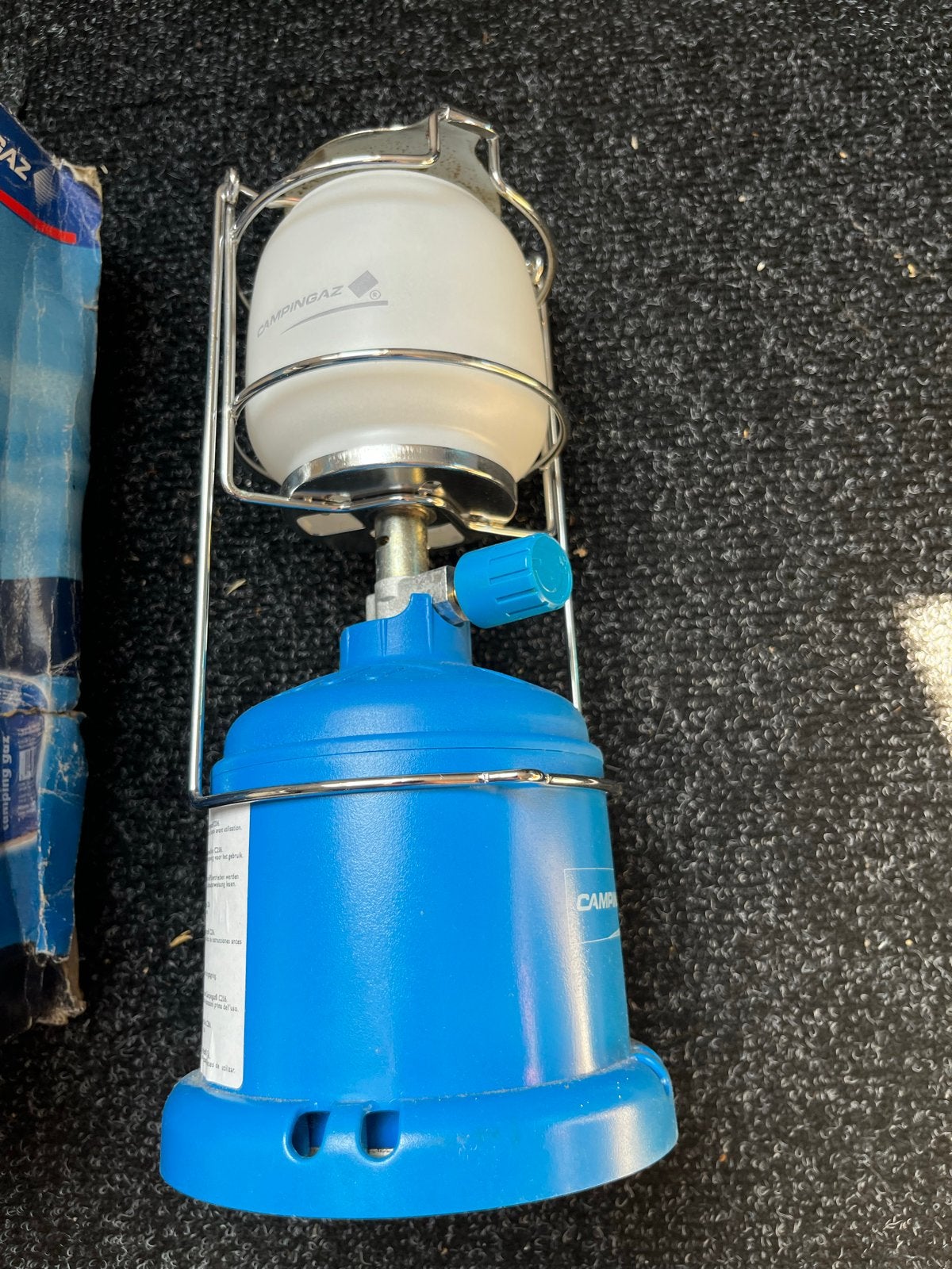 Campingaz 206 L Gaslamp - Krachtige Campinglamp, Ophalen of Verzenden, Gebruikt