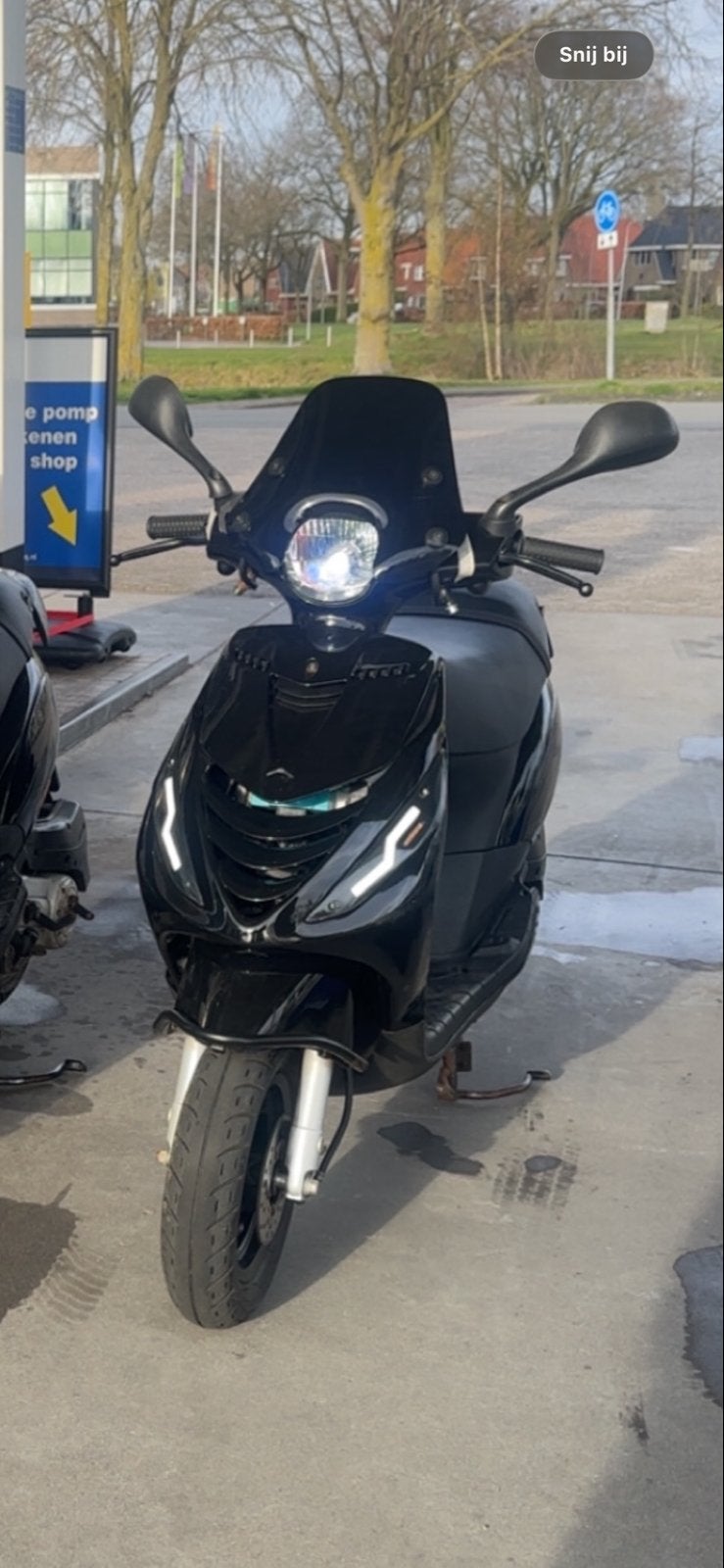 Paiggo Zip 50cc 4-takt iget - Kappen schade, loopt niet goed, Ophalen of Verzenden, Gebruikt, Maximaal 45 km/u