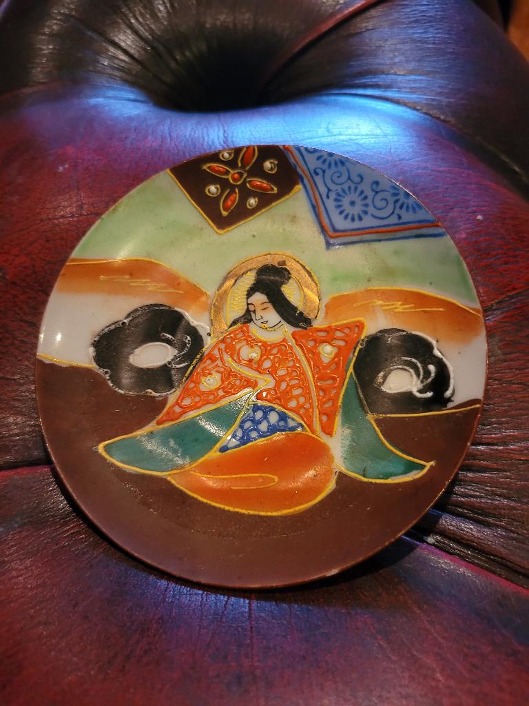 Chinees wandbordje. DEVENTER., Antiek en Kunst, Ophalen of Verzenden