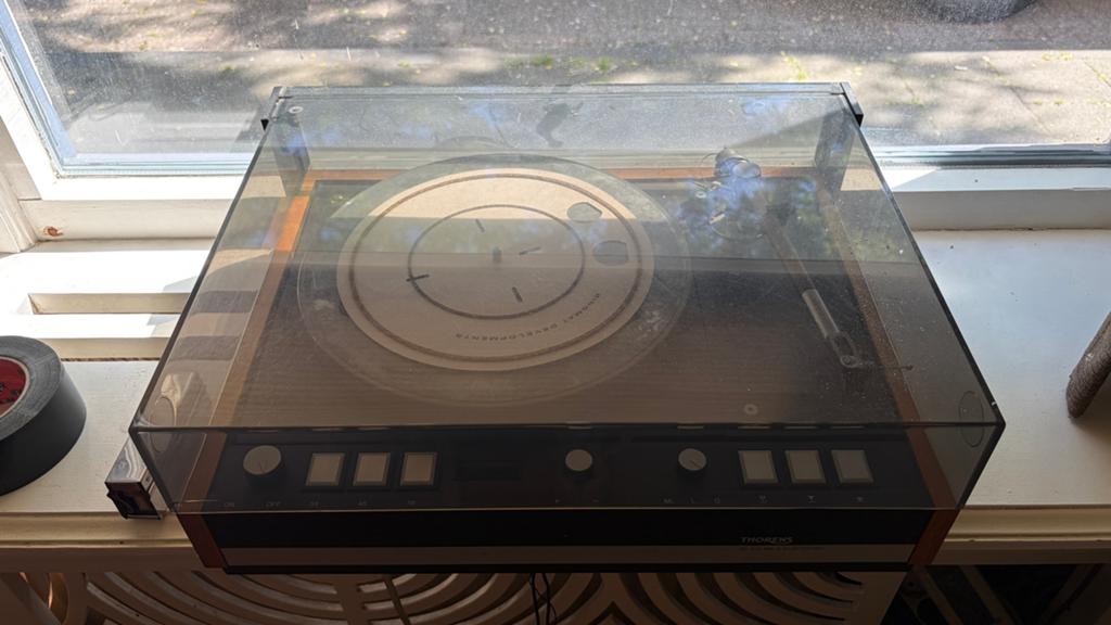 Thorens TD 126 MK III Electronic Platenspeler (opknapper), Ophalen, Gebruikt, Platenspeler, Thorens