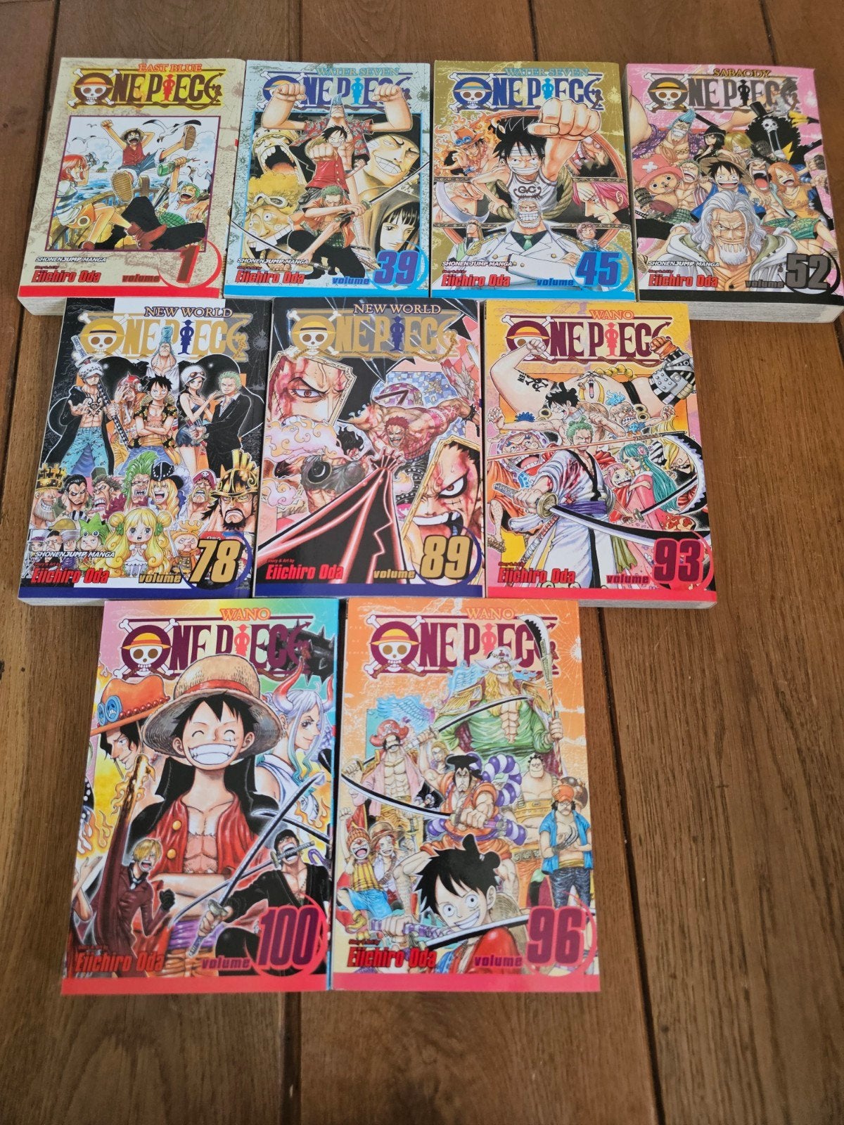 One piece manga's, Boeken, Gelezen, Eiichiro Oda, Ophalen of Verzenden, Japan (Manga)