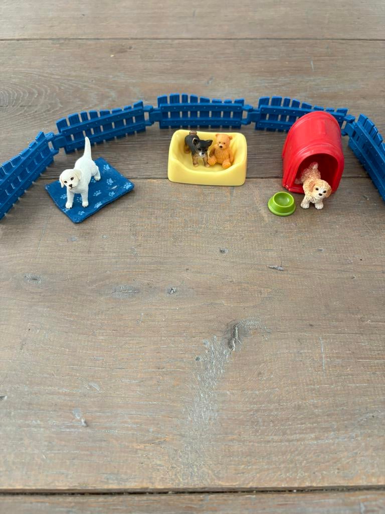 Schleich hondenopvang, Ophalen of Verzenden, Zo goed als nieuw, Jongen of Meisje
