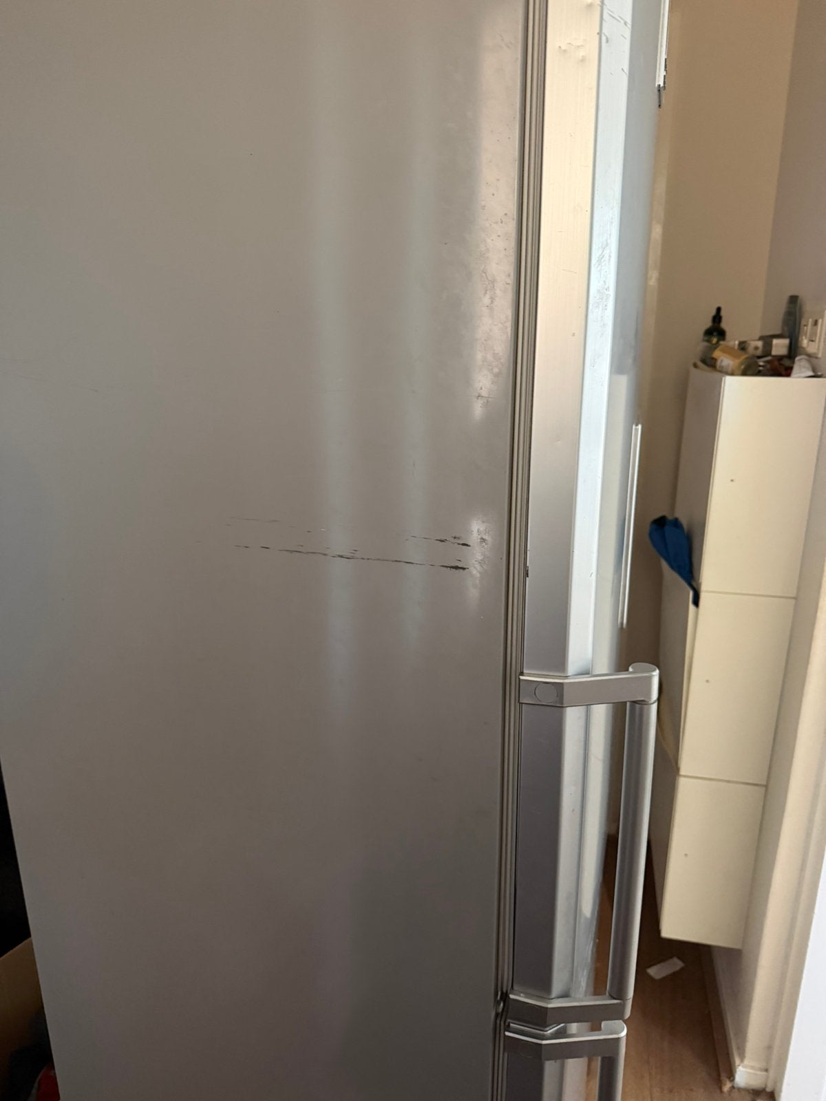 Koelkast Samsung RL41WCPS, Witgoed en Apparatuur, Ophalen, Gebruikt, 200 liter of meer, 60 cm of meer