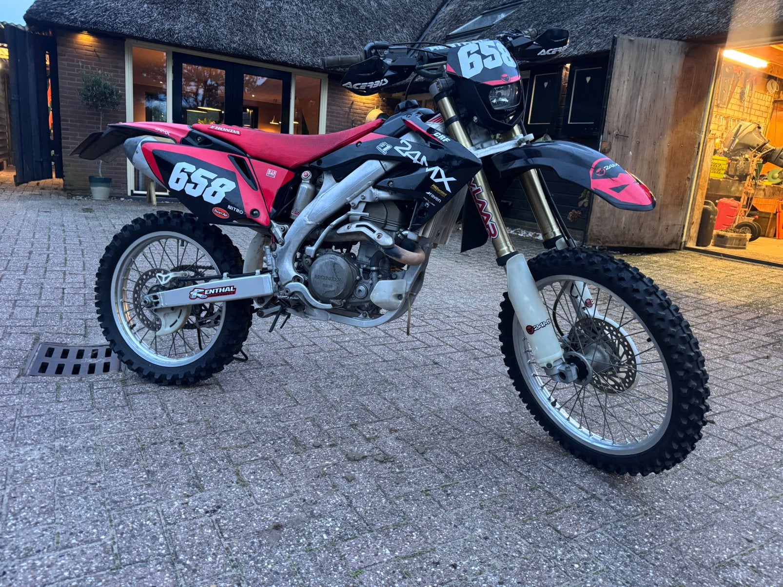 Honda CR450 Enduro, Motoren, Motorrijbewijs A, Gebruikt, 449 cc, Particulier