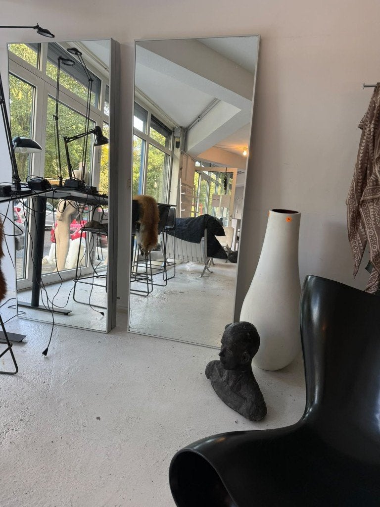 Spiegels staand IKEA metaal frame, Ophalen, Gebruikt, 75 tot 100 cm, 150 tot 200 cm