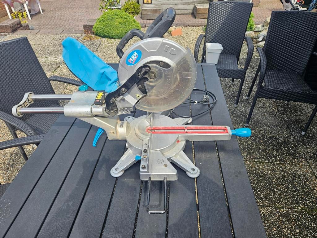 Ferm afkortzaag - Nog in goede staat, Ophalen, Gebruikt, 70 mm of meer, Afkortzaag