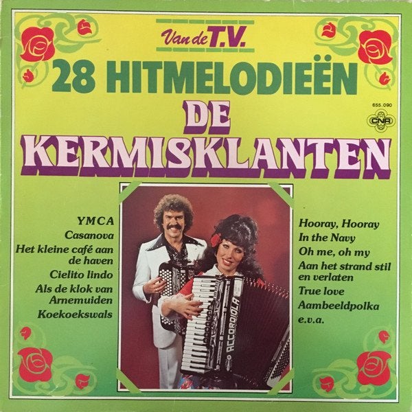 LP - De Kermisklanten – Van De T.V. - 28 Hitmelodieën / NM, Ophalen of Verzenden, Zo goed als nieuw, 12 inch