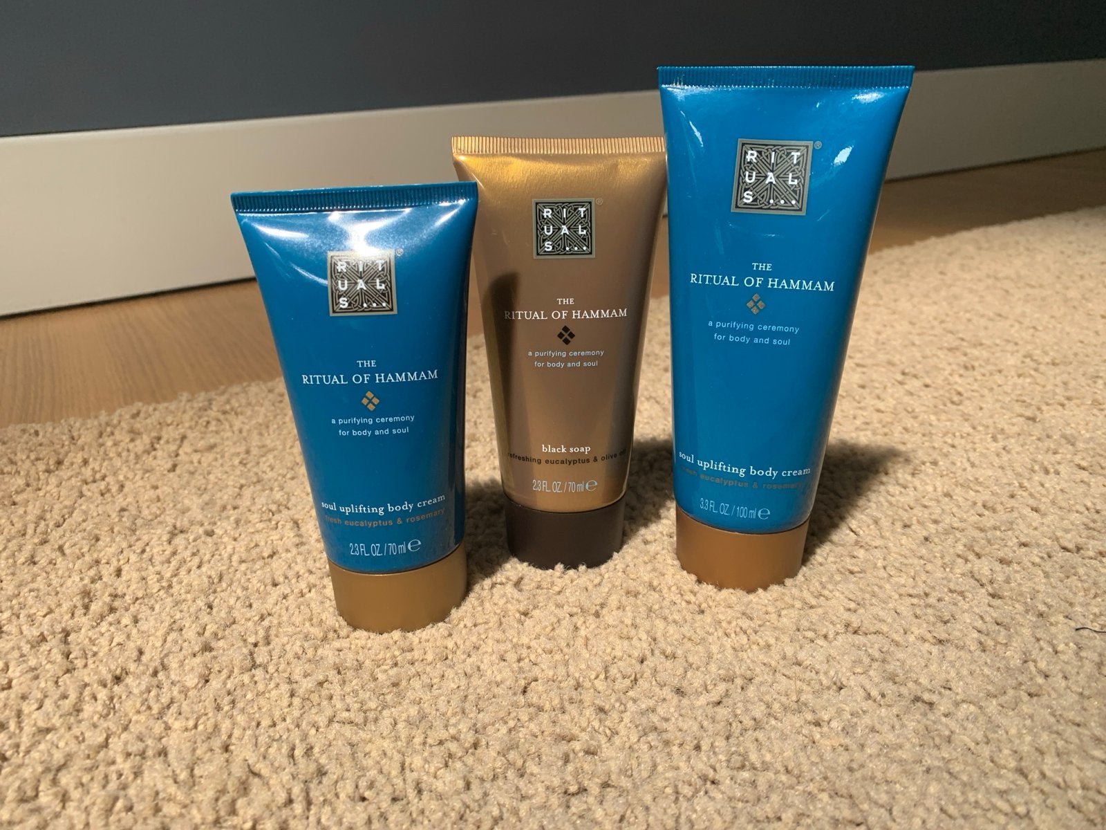 Rituals The Ritual of Hammam Body Crème & Black Soap, Ophalen of Verzenden, Nieuw, Bodylotion, Crème of Olie