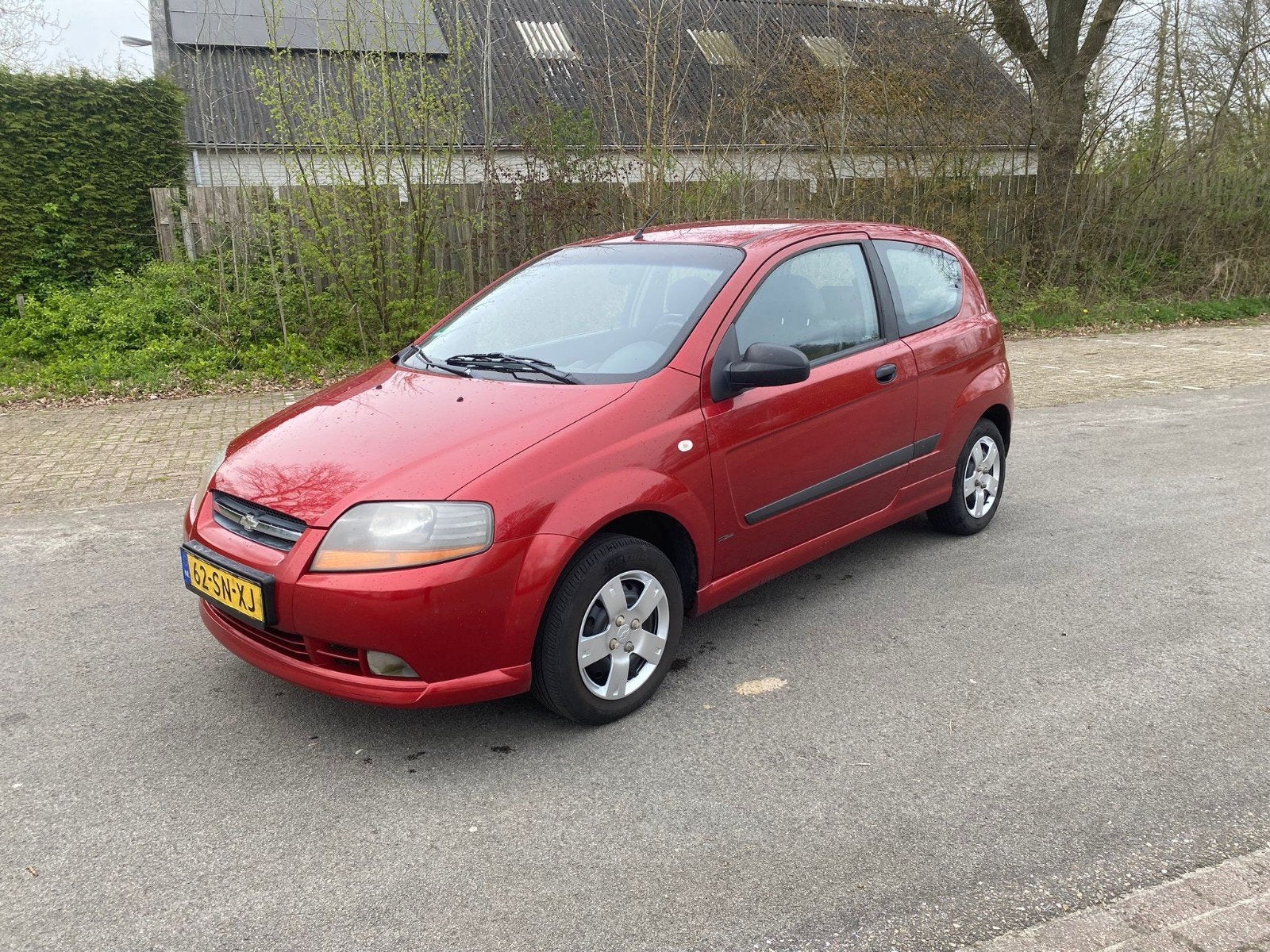 CHEVROLET KALOS 1.2 PURE BJ 2006 km 113245 nap, Auto's, Audi, Voorwielaandrijving, 4 cilinders, 965 kg, 4 stoelen