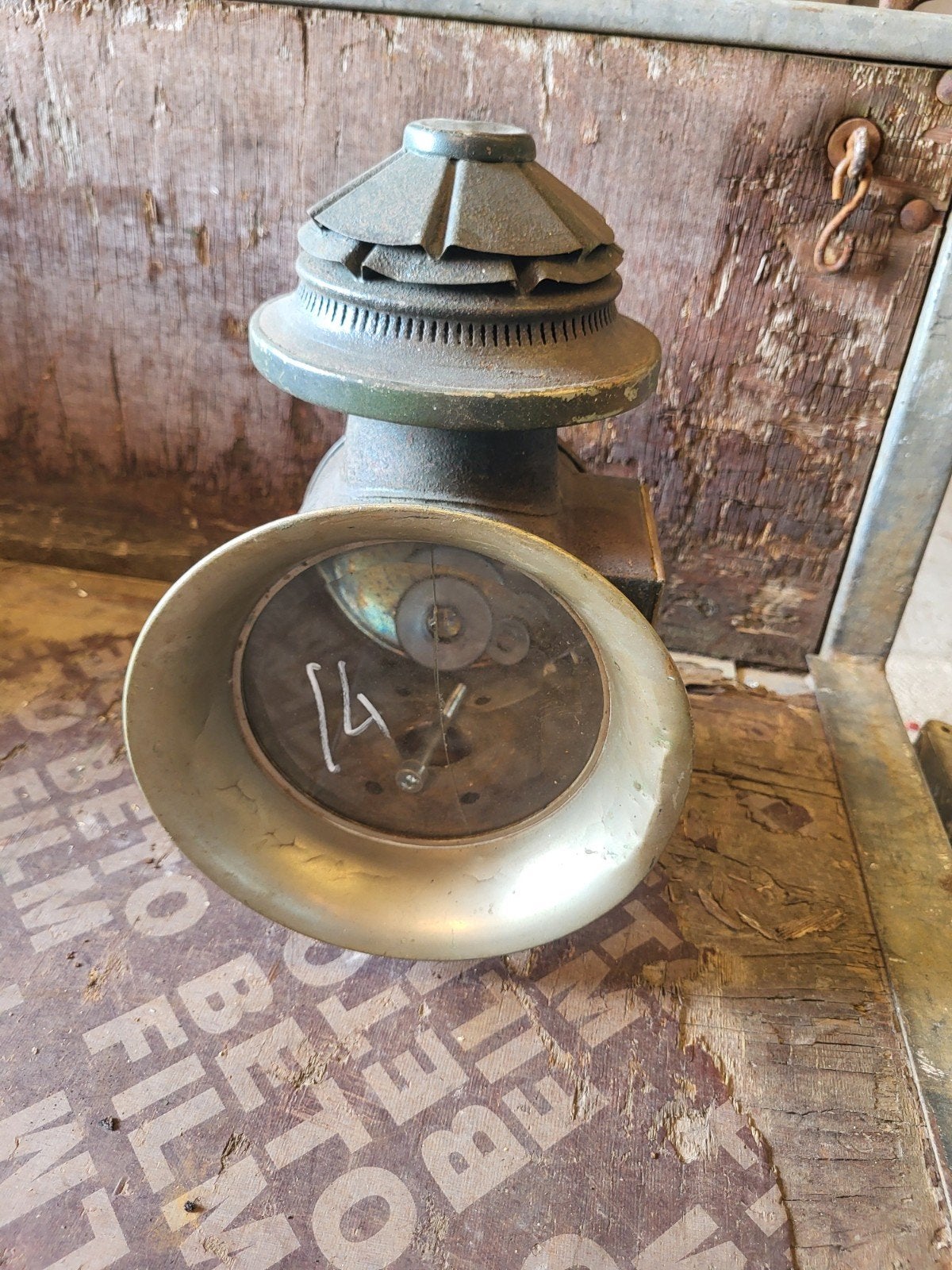 Antieke sierlamp / scheepslamp - uniek decoratiestuk, Ophalen of Verzenden