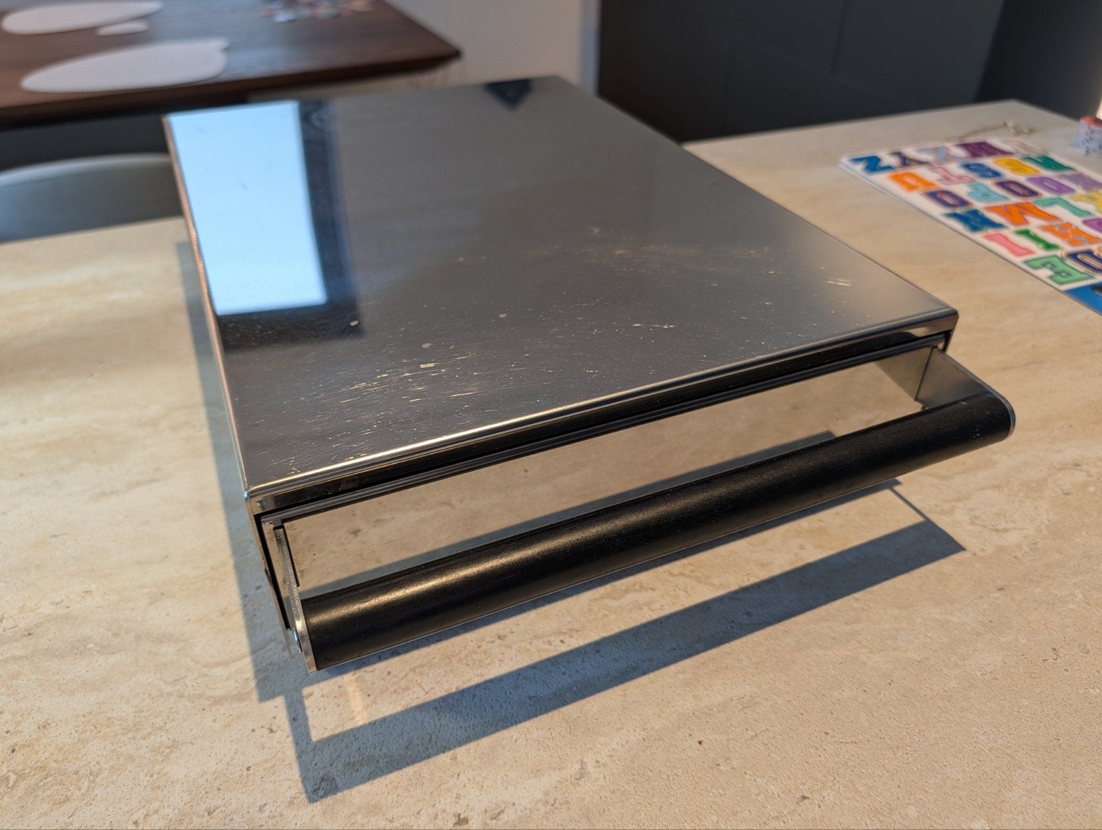 RVS Uitkloplade voor Koffie - 50x32 cm, Ophalen, Gebruikt, Overige modellen, Overige typen