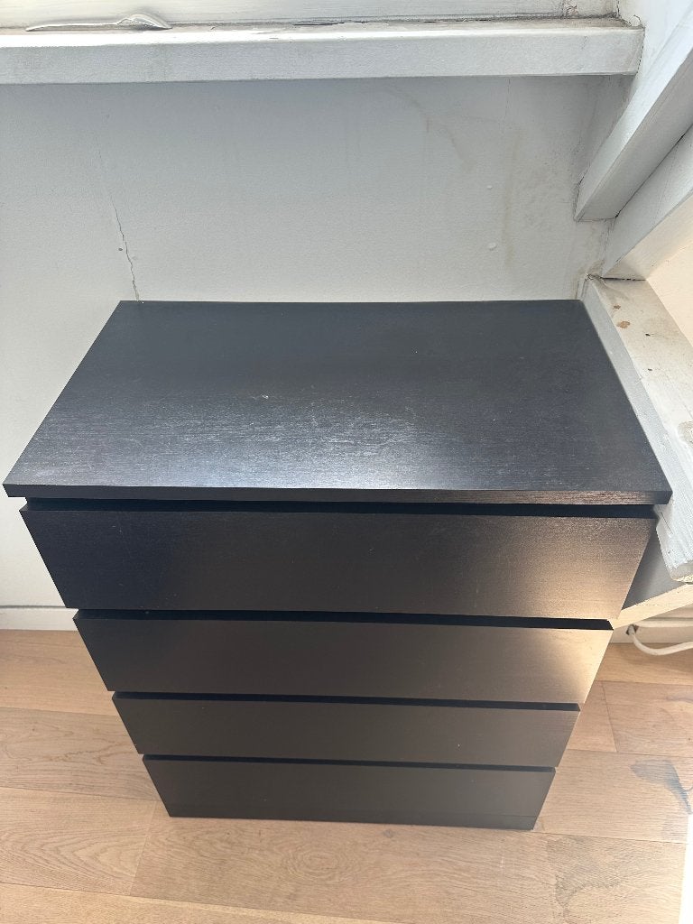 Malm ladekast, Ophalen, Gebruikt, 50 tot 100 cm, 3 of 4 laden