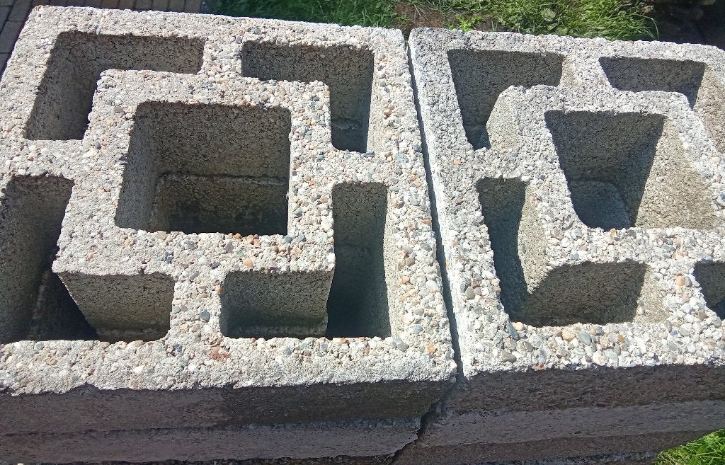 sierstenen grindbeton, Ophalen, Gebruikt, 25 tot 50 cm, Border