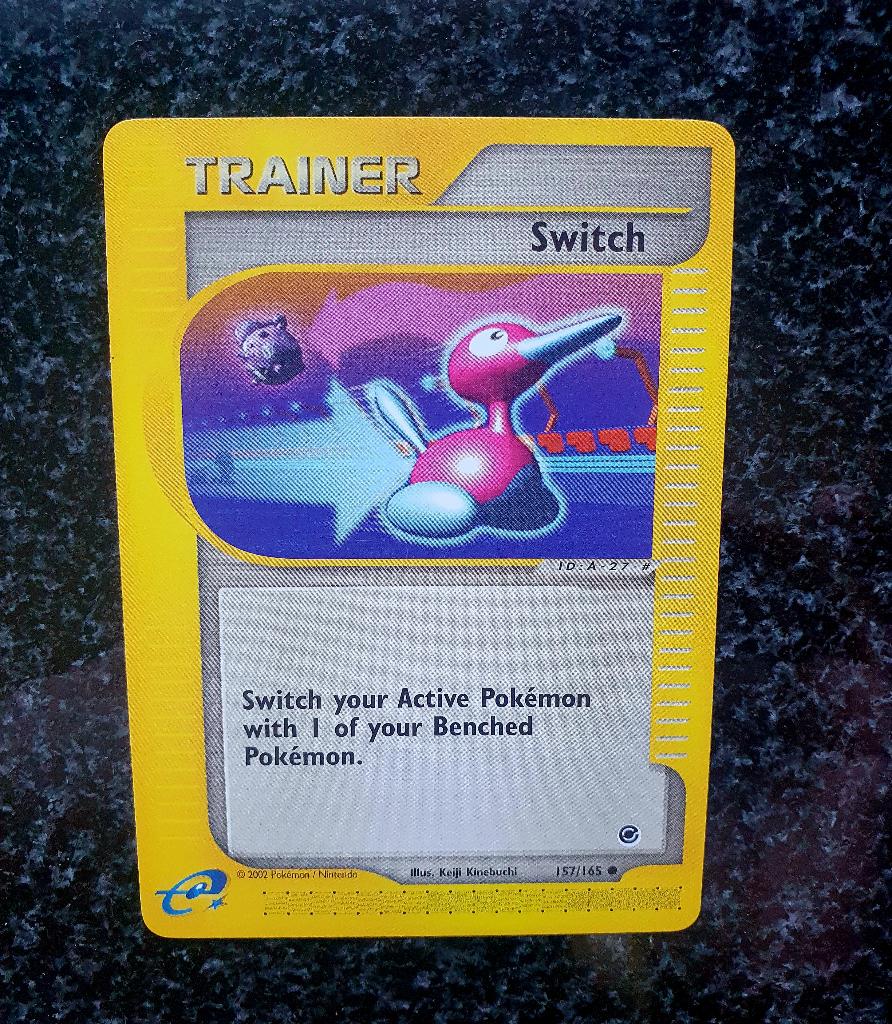 Pokemon Trainer Switch, Ophalen of Verzenden, Zo goed als nieuw, Losse kaart