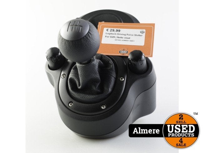 Logitech Driving Force Shifter For G29 | Nette staat, Logitech, Zo goed als nieuw, Support@logitech.com, EPFL - Quartier de l'Innovation
Daniel Borel Innovation Center
1015 Lausanne
Switzerland