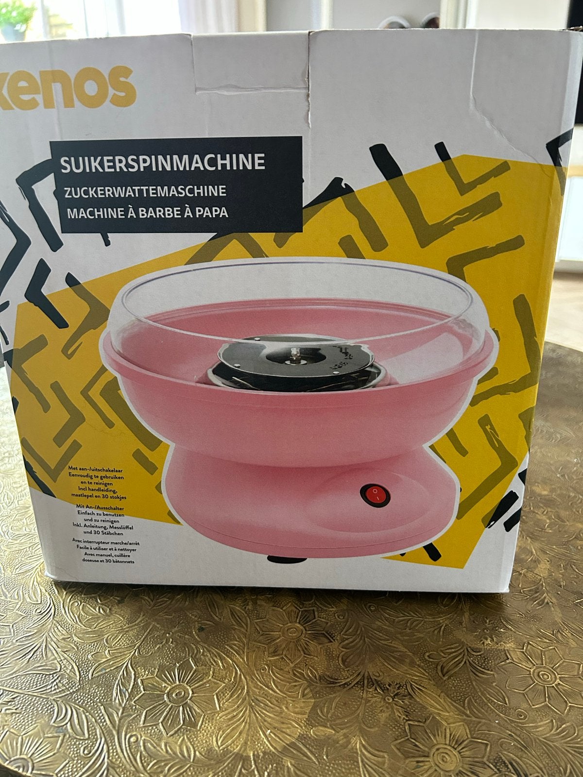Xenos Suikerspinmachine - zgan, Ophalen, Zo goed als nieuw