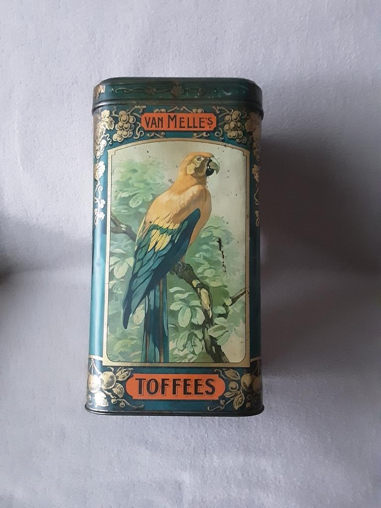 VAN MELLE'S TOFFEES blik. C.A. 1925., Ophalen of Verzenden, Gebruikt, Overige