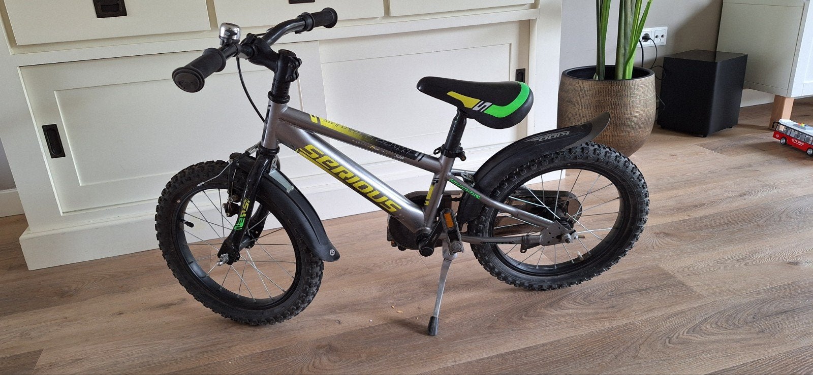 16 inch kinder mountainbike zgan, Ophalen, Terugtraprem, 16 tot 20 inch, Staal