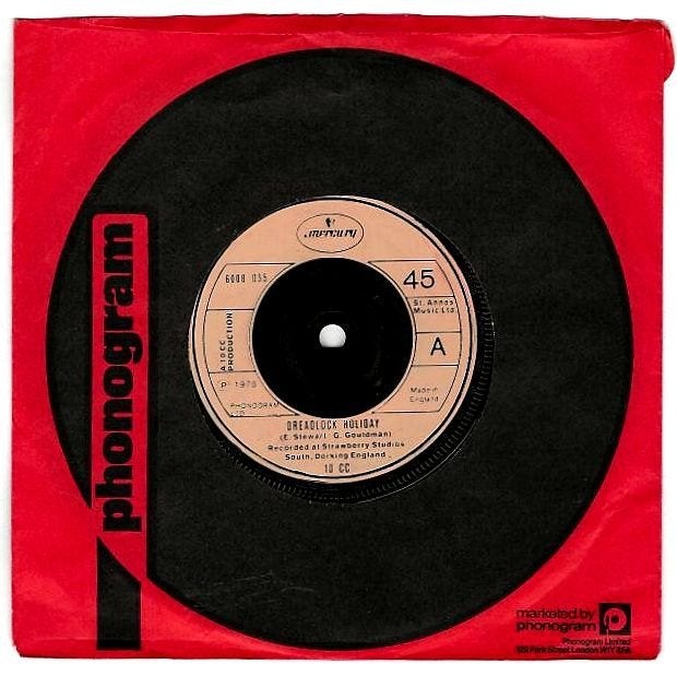 10CC: Dreadlock holiday. (UK), Ophalen of Verzenden, Gebruikt, Pop